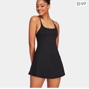 Halara Everyday Cloudful Fabric 2-n 1 Backless Flare Workout Dress
Size Medium